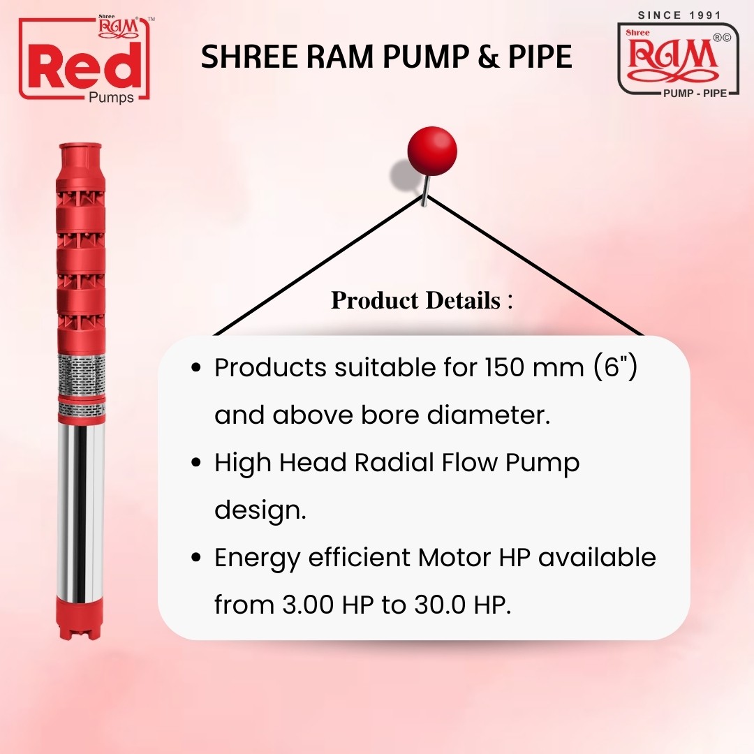 V6 RED Submersible Pump